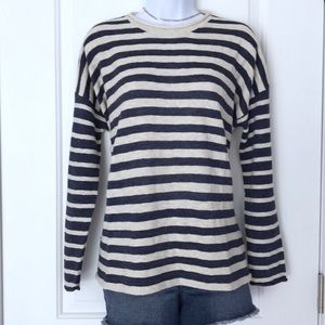 🆕 Polo Ralph Lauren striped linen-blend sweater